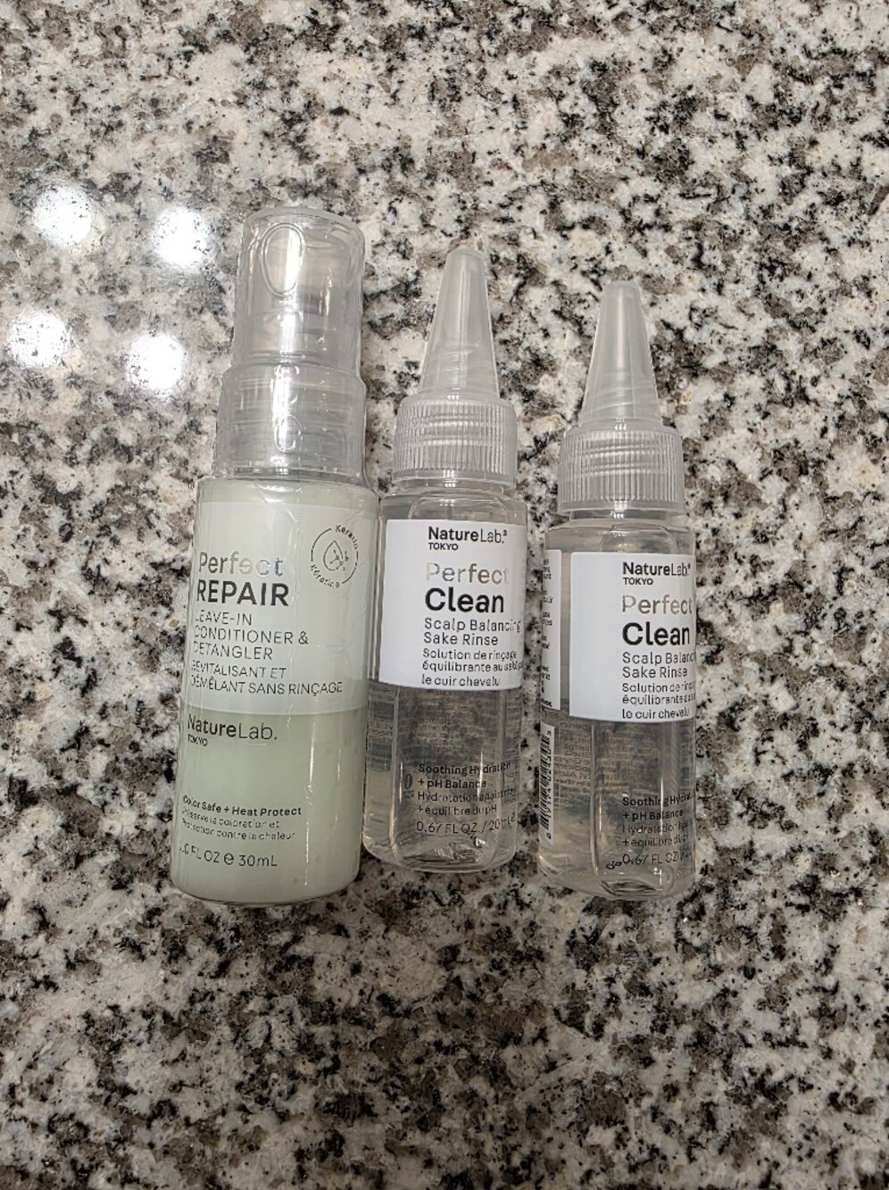 Nature Lab Tokyo Perfect Repair Leave-In Conditioner - Clear/Light Green